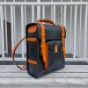 handcrafted rugid heritage rucksack functional adventure backpack in Italian veg-tan calfskin - 图片 3