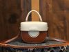 Mini saddle handbag in vegetable-tanned calfskin - 图片 2