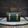 Classic handmade camebridge satchel in veg tan leather - 图片 5