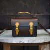 Classic handmade camebridge satchel in veg tan leather - 图片 7