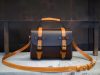 Vintage handcrafted camebridge satchel messenger with top handle and antique-brass hardware - 图片 8