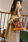 Structured shopper tote in veg tan calfskin - 图片 3