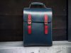 handcrafted hiking trekking rucksack Backpack in veg tan calfskin - 图片 2