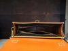 handcrafted structured messenger handbag with antique brass hardware - 图片 10