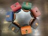 handcrafted structured messenger handbag with antique brass hardware - 图片 3