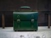 handmade vintage messeneger satchel in veg-tan calfskin - 图片 4