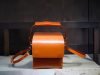 handcrafted cosmetic case handbag in veg tan calfskin - 图片 8