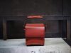 handcrafted cosmetic case handbag in veg tan calfskin - 图片 4
