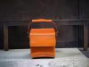 handcrafted cosmetic case handbag in veg tan calfskin - 图片 7