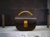 handmade shoulder saddle handbag in veg tan calfskin - 图片 9