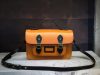 Vintage shoulder satchel handbag in veg-tan calfskin - 图片 7