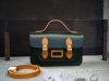 Vintage shoulder satchel handbag in veg-tan calfskin - 图片 9