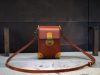 Handmade crossbody shoulder Phone Bag in premium Vegetable-Tanned Leather - 图片 9