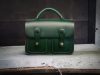 Handmade Leather Cambridge Satchel – Classic Vegetable-Tanned Leather Crossbody Bag - 图片 4