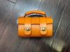 Artisan Leather Bowl Bag – Handmade Vegetable-Tanned Leather Satchel - 图片 2