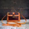 Handmade Leather Satchel – Classic Structured Messenger Bag with Adjustable Strap