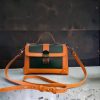 Handmade Leather Satchel – Classic Structured Messenger Bag with Adjustable Strap - 图片 5