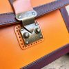 Handmade Leather Satchel – Classic Structured Messenger Bag with Adjustable Strap - 图片 9