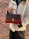 Handmade Italian Vegetable-Tanned Leather Messenger Bag – Structured Satchel Crossbody