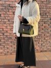 Handmade Italian Vegetable-Tanned Leather Messenger Bag – Structured Satchel Crossbody - 图片 17