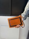 Premium Canvas & Leather Organizer Bag – Versatile Flat Clutch for Travel and Essentials - 图片 6