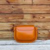 Premium Italian Leather Everyday Satchel – Structured Small Shoulder Bag for Women - 图片 4