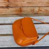 Premium Italian Leather Everyday Satchel – Structured Small Shoulder Bag for Women - 图片 5