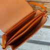 Premium Italian Leather Everyday Satchel – Structured Small Shoulder Bag for Women - 图片 7