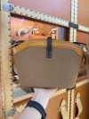 minimalist canvas_leather shoulder underarm tote-italian veg-tan cowhide - 图片 4