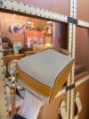 Premium Canvas & Leather Cosmetic Pouch wash bag– Compact Travel Kit for Essentials - 图片 10