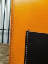 Premium Italian Leather Messenger Bag – Minimalist Structured Work Satchel for Men & Women - 图片 8