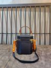 handcrafted Cylindrical vanity case /Compact Structured Crossbody Handbag - 图片 15