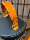 handcrafted Cylindrical vanity case /Compact Structured Crossbody Handbag - 图片 17