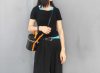 handcrafted Cylindrical vanity case /Compact Structured Crossbody Handbag - 图片 6