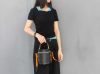 handcrafted Cylindrical vanity case /Compact Structured Crossbody Handbag - 图片 5