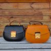minimalist equestrian-chic crossbody saddle messenger handmade from veg-tan calfskin - 图片 2