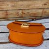 minimalist equestrian-chic crossbody saddle messenger handmade from veg-tan calfskin - 图片 13