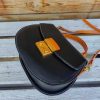minimalist equestrian-chic crossbody saddle messenger handmade from veg-tan calfskin - 图片 17