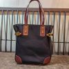 slouchy travel carryall handbag handcrafted shopper tote in veg tan calfskin - 图片 3