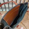 slouchy travel carryall handbag handcrafted shopper tote in veg tan calfskin - 图片 5