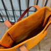 slouchy travel carryall handbag handcrafted shopper tote in veg tan calfskin - 图片 10