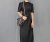handcrafted crossbody saddle flap-wooden-ring top handle handbag in veg tan calfskin - 图片 9