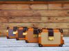 Premium Italian Leather handmade mini Trunk Bag – Minimalist Hard-Case Crossbody Purse - 图片 2
