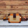 Premium Italian Leather handmade mini Trunk Bag – Minimalist Hard-Case Crossbody Purse - 图片 9