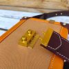 Premium Italian Leather handmade mini Trunk Bag – Minimalist Hard-Case Crossbody Purse - 图片 12