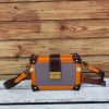 Premium Italian Leather handmade mini Trunk Bag – Minimalist Hard-Case Crossbody Purse - 图片 14
