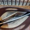 Handmade Italian Vegetable-Tanned Leather Foldable Clutch – Minimalist Large Portfolio Bag - 图片 10