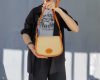 Handmade Italian Vegetable-Tanned Leather & Canvas Saddle Bag – Classic Equestrian Crossbody - 图片 15