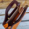 handcrafted minimalist top-handle handbag-structured shopper tote with protective studs - 图片 5