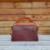 handcrafted minimalist top-handle handbag-structured shopper tote with protective studs - 图片 11